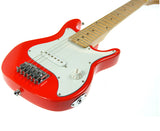 Guitars: Karrera Electric Childrens Guitar Kids - Red