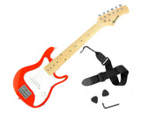 Guitars: Karrera Electric Childrens Guitar Kids - Red