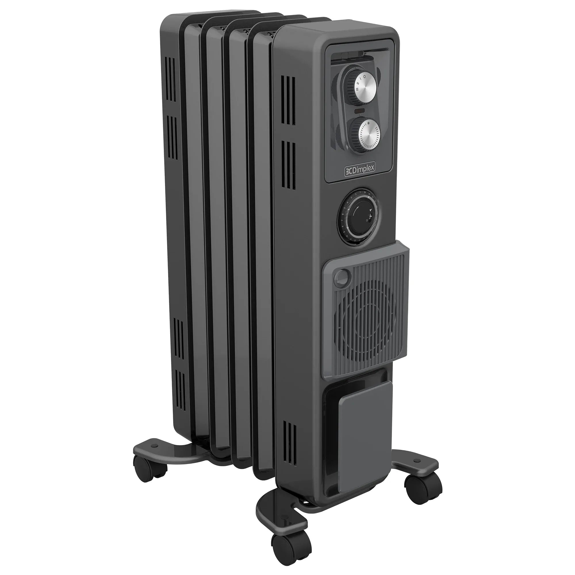 Dimplex Oil Free 1.5kW Column Heater w/ Turbo Fan and Timer in Black