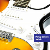 Guitars: Karrera 39in Electric Guitar - Sunburst