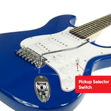 Guitars: Karrera 39in Electric Guitar - Blue