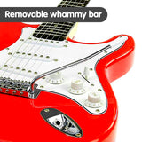 Guitars: Karrera 39in Electric Guitar - Red