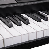 Musical Keyboards: Karrera 61 Keys Electronic Keyboard Piano with Stand - Black