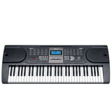 Musical Keyboards: Karrera 61 Keys Electronic Keyboard Piano with Stand - Black