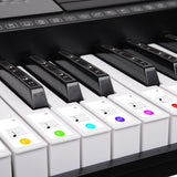Musical Keyboards: Karrera 61 Keys Electronic Keyboard Piano with Stand - Black