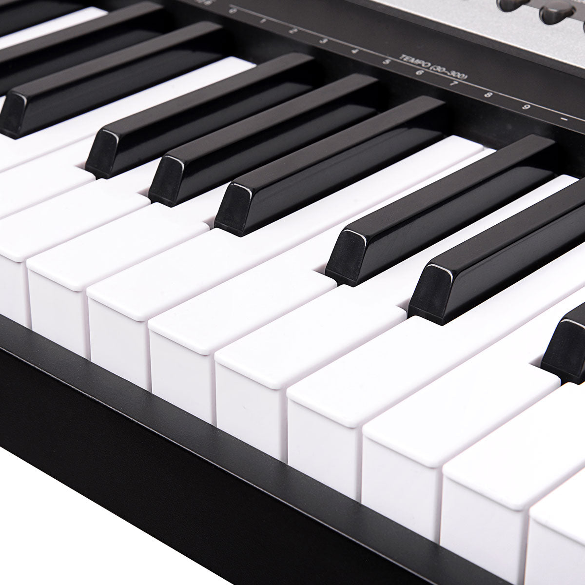 Musical Keyboards: Karrera 88 Keys Electronic Keyboard Piano with Stand Black