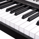 Musical Keyboards: Karrera 88 Keys Electronic Keyboard Piano with Stand Black