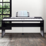 Musical Keyboards: Karrera 88 Keys Electronic Keyboard Piano with Stand Black