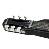 Guitars: Karrera 29in 6-String Lap Steel Hawaiian Guitar - Black
