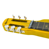 Guitars: Karrera 29in 6-String Lap Steel Hawaiian Guitar - Metallic Gold