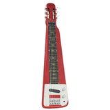 Guitars: Karrera 6-String Steel Lap Guitar - Metallic Red