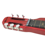 Guitars: Karrera 6-String Steel Lap Guitar - Metallic Red
