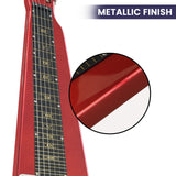 Guitars: Karrera 6-String Steel Lap Guitar - Metallic Red