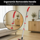 Pool Sweeps & Vacuums: Klika Hauskeeper 5 in 1 Electric 240V Floor Polisher w/ 6M Power Cable Timber Hard Waxer Buffer Cleaner Red