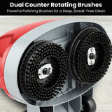 Pool Sweeps & Vacuums: Klika Hauskeeper 5 in 1 Electric 240V Floor Polisher w/ 6M Power Cable Timber Hard Waxer Buffer Cleaner Red