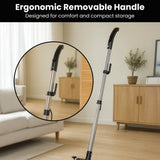 Vacuums: Kartrite Hauskeeper Gen2 5-in-1 Black Electric Floor Polisher Hard Waxer Buffer Scrubber Cleaner 240v With Twin Rotating Brushes 6m Power Cord