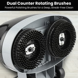 Vacuums: Kartrite Hauskeeper Gen2 5-in-1 Black Electric Floor Polisher Hard Waxer Buffer Scrubber Cleaner 240v With Twin Rotating Brushes 6m Power Cord