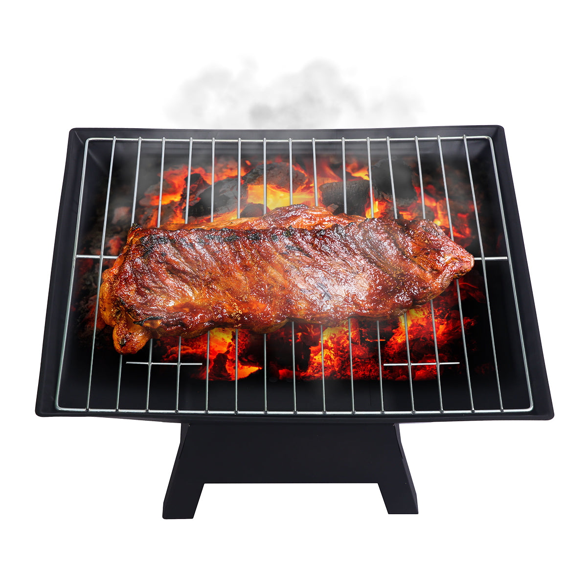 Fire Pits: Wallaroo Portable Outdoor Fire Pit for BBQ, Grilling, Cooking, Camping