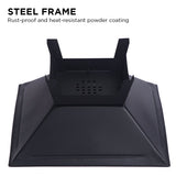 Fire Pits: Wallaroo Portable Outdoor Fire Pit for BBQ, Grilling, Cooking, Camping