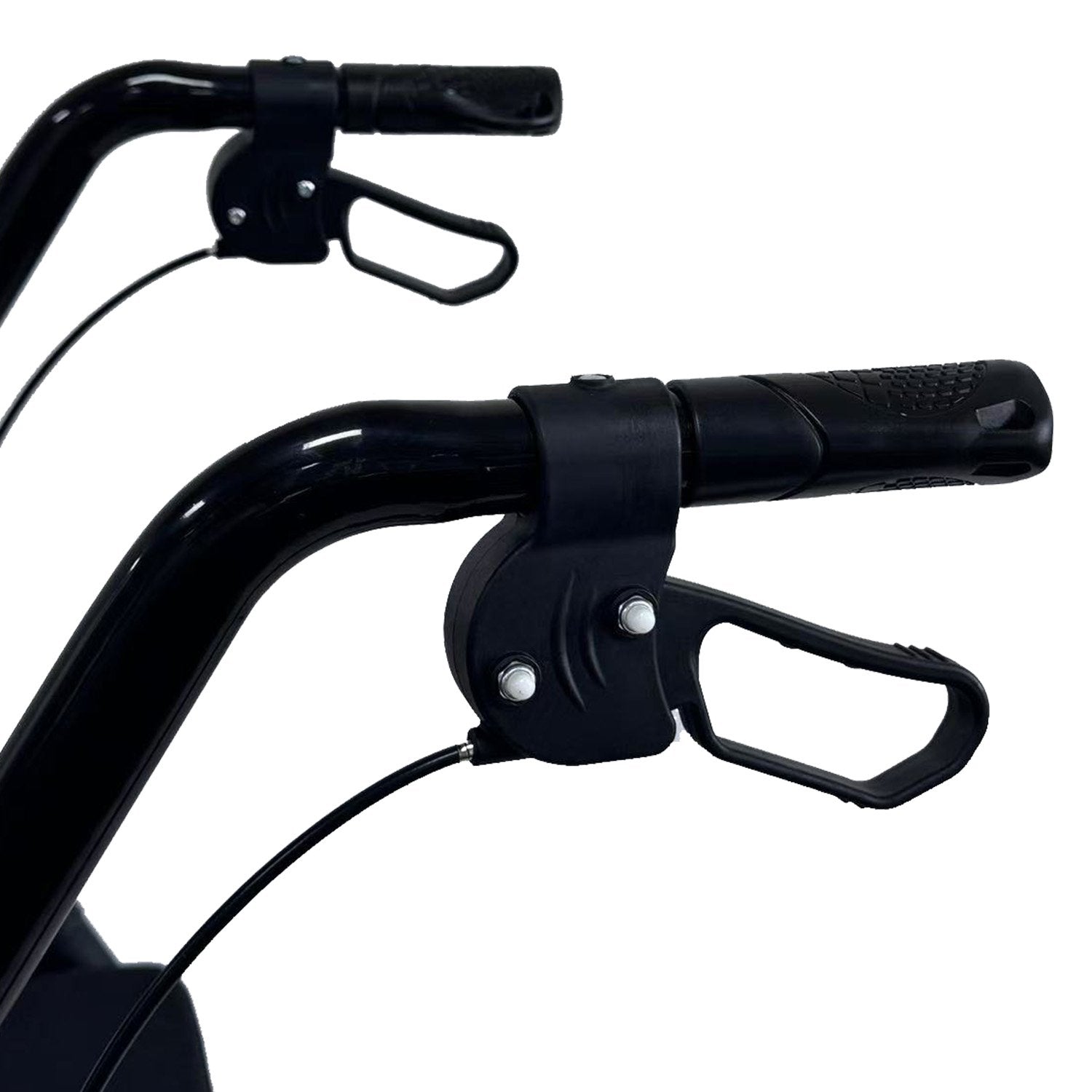 Mobility & Accessibility: Orthonica Foldable Mobility Steel Rollator 136kg Max Capacity Black