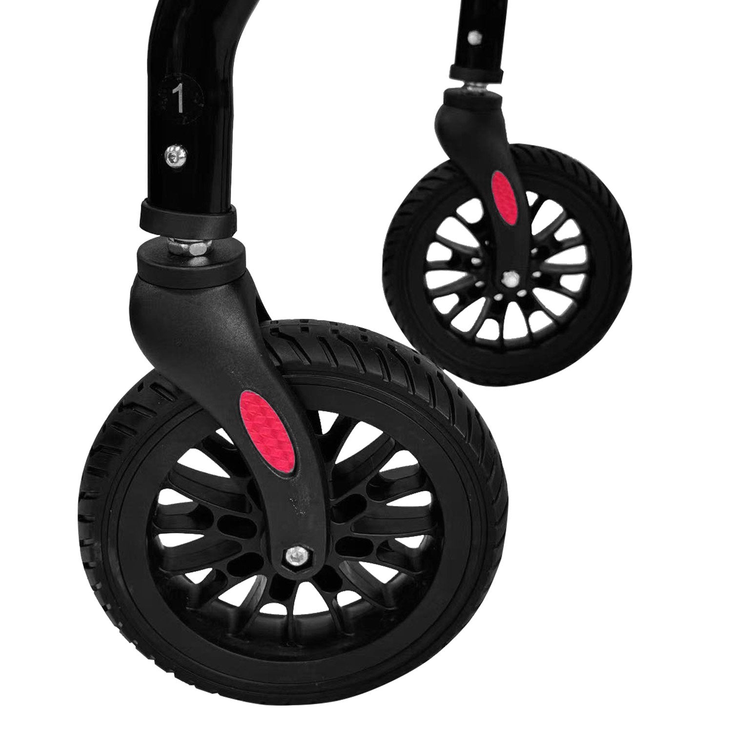 Mobility & Accessibility: Orthonica Foldable Mobility Steel Rollator 136kg Max Capacity Black