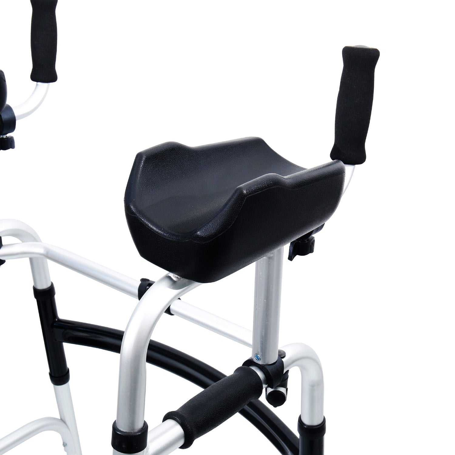 Mobility & Accessibility: Orthonica Folding Rollator Walker Aluminium Adjustable Handles With Cane Box