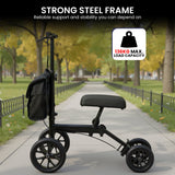 Mobility & Accessibility: Orthonica Knee Walker with Adjustable Pad and Dual Brakes