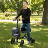 Mobility & Accessibility: Orthonica Knee Walker with Adjustable Pad and Dual Brakes