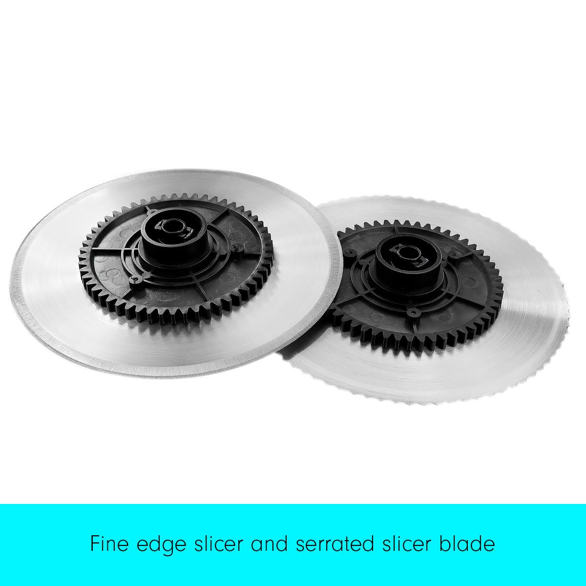 Pronti Black Electric Food Slicer 200W with Adjustable Thickness 1 to 15mm Serrated and Fine Edge Stainless Steel Blades