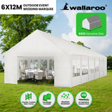 Tents: Wallaroo 12m x 6m outdoor event marquee carport tent