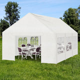 Canopies & Gazebos: Wallaroo 6x6m Outdoor Event Marquee Gazebo Party Wedding Tent - White
