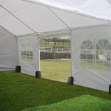 Canopies & Gazebos: Wallaroo 6x6m Outdoor Event Marquee Gazebo Party Wedding Tent - White