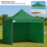 Canopies & Gazebos: Wallaroo Gazebo Tent Marquee 3x3 Popup Outdoor - Green