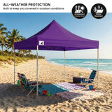 Canopies & Gazebos: Wallaroo Gazebo Tent Marquee 3x3 PopUp Outdoor Purple