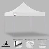 Canopies & Gazebos: Wallaroo Gazebo Tent Marquee 3x3 PopUp Outdoor Wallaroo White