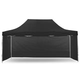 Canopies & Gazebos: Wallaroo Gazebo Tent Marquee 3x4.5m PopUp Outdoor Black