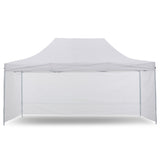 Canopies & Gazebos: Wallaroo Gazebo Tent Marquee 3x4.5m PopUp Outdoor White