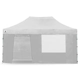 Canopies & Gazebos: Wallaroo Gazebo Tent Marquee 3x4.5m PopUp Outdoor White