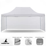 Canopies & Gazebos: Wallaroo Gazebo Tent Marquee 3x4.5m PopUp Outdoor White