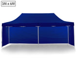 Canopies & Gazebos: Wallaroo Gazebo Tent Marquee 3x6m PopUp Outdoor Wallaroo Blue