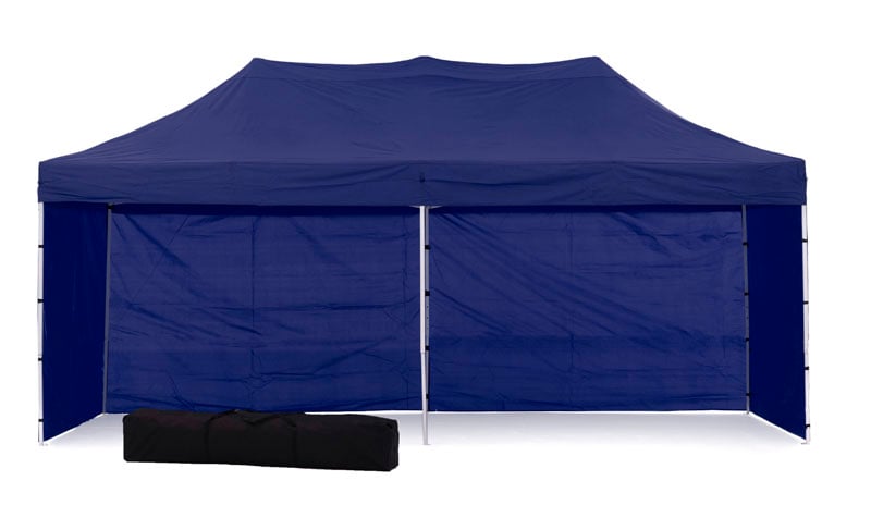 Canopies & Gazebos: Wallaroo Gazebo Tent Marquee 3x6m PopUp Outdoor Wallaroo Blue
