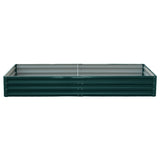 Beds & Bed Frames: Wallaroo Garden Bed 240 x 120 x 30cm Galvanized Steel - Green