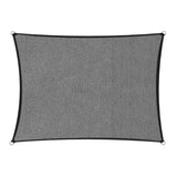 Canopies & Gazebos: Wallaroo 280gsm Outdoor Sun Shade Sail Canopy Grey - 3m X 2.5m