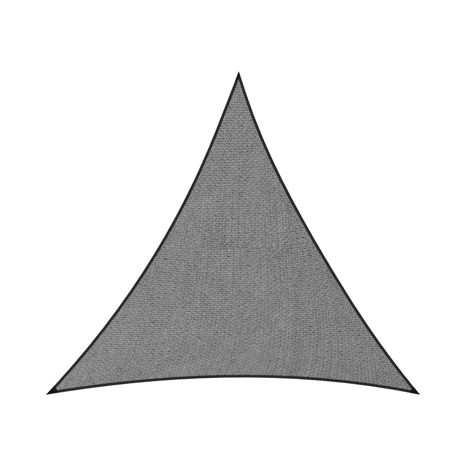 Canopies & Gazebos: Wallaroo 280GSM Outdoor Sun Shade Sail Canopy Grey Triangle 7m x 7m x 7m