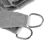 Canopies & Gazebos: Wallaroo 280GSM Outdoor Sun Shade Sail Canopy Grey Triangle 7m x 7m x 7m