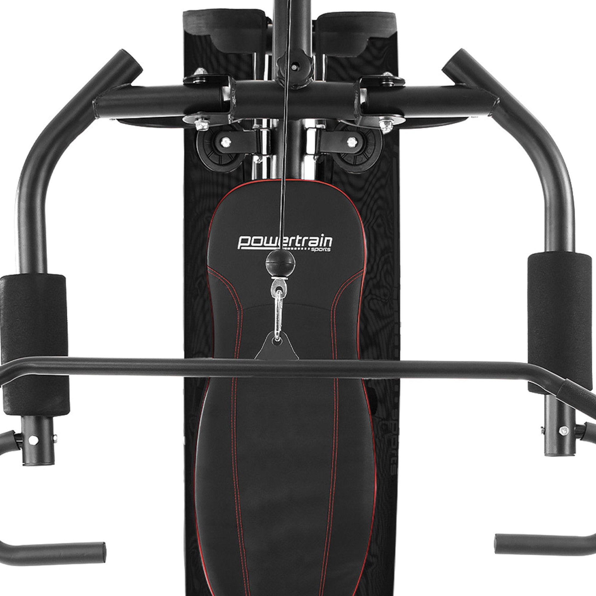 Weightlifting Machines & Racks: Powertrain Multi Station Home Gym With 68kg Weights Preacher Curl Pad