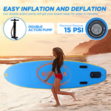Paddleboards: Kahuna Hana Inflatable Stand Up Paddle Board 10FT w/ iSUP Accessories