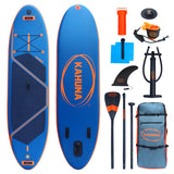 Paddleboards: Kahuna Kai Premium Sports 10.6FT Inflatable Paddle Board