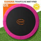 Trampolines & Accessories: Kahuna 6ft Replacement Trampoline Safety Pad Cover and Jumping Spring Mat - Pink
