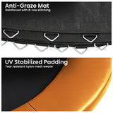 Trampolines & Accessories: Kahuna 10ft Replacement Trampoline Safety Pad Cover and Jumping Spring Mat - Orange